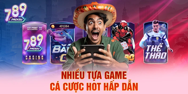 Tựa game cá cược hấp dẫn tại awin68